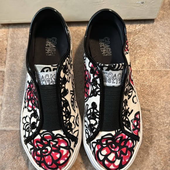 Coach Floral Poppy Sneakers - Picture 2 of 8